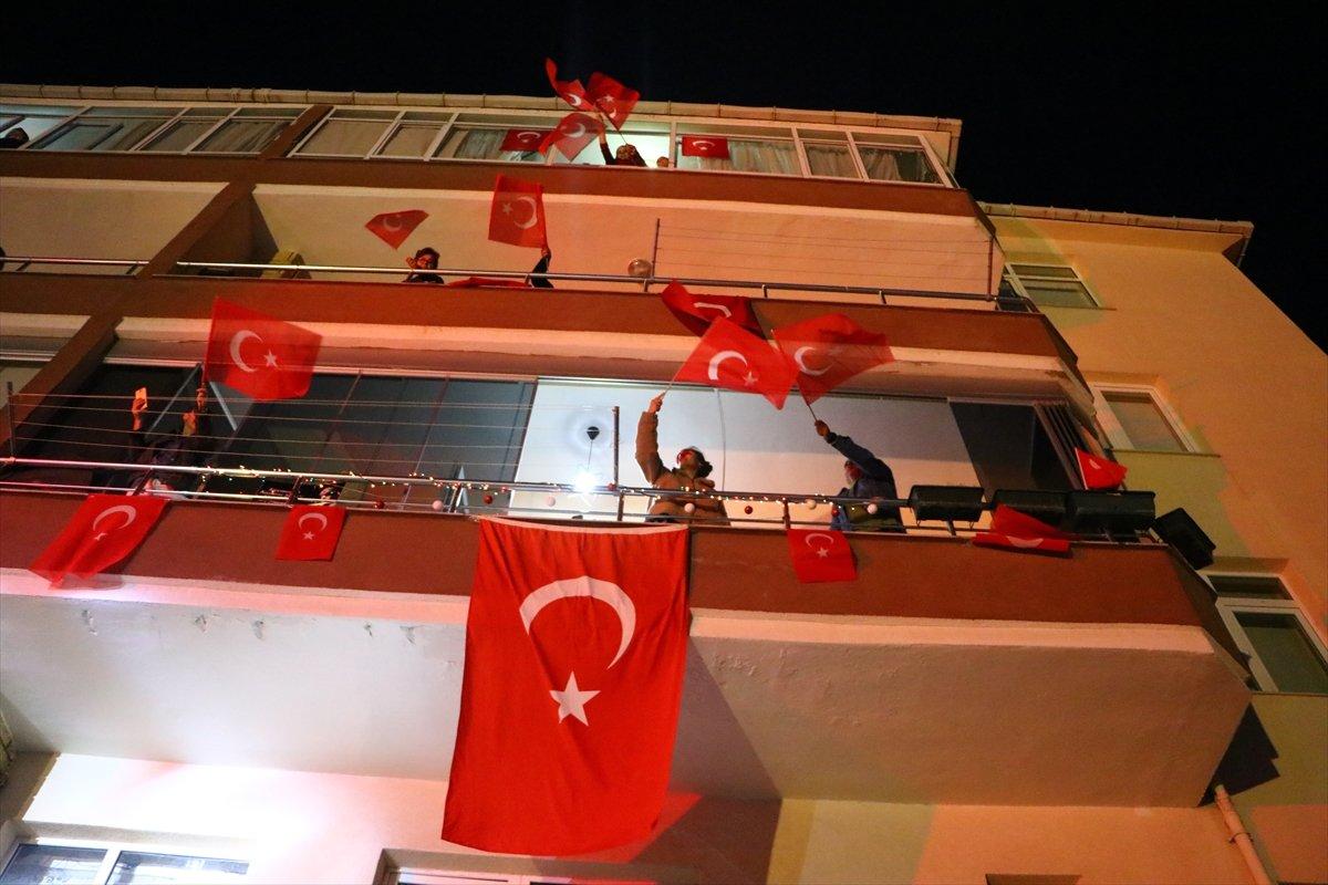 Yurtta İstiklal Marşı coşkusu