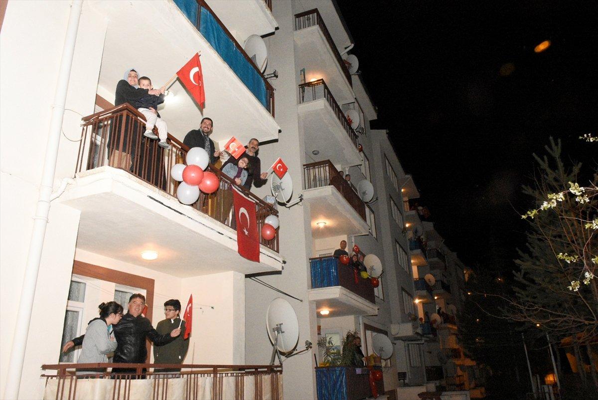 Yurtta İstiklal Marşı coşkusu