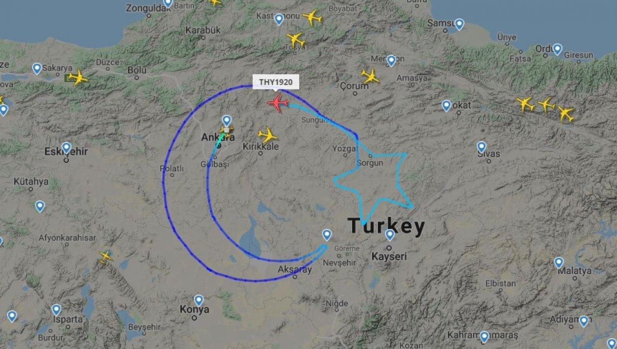 Türk Hava Yolları, dünyanın en büyük bayrağını açtı