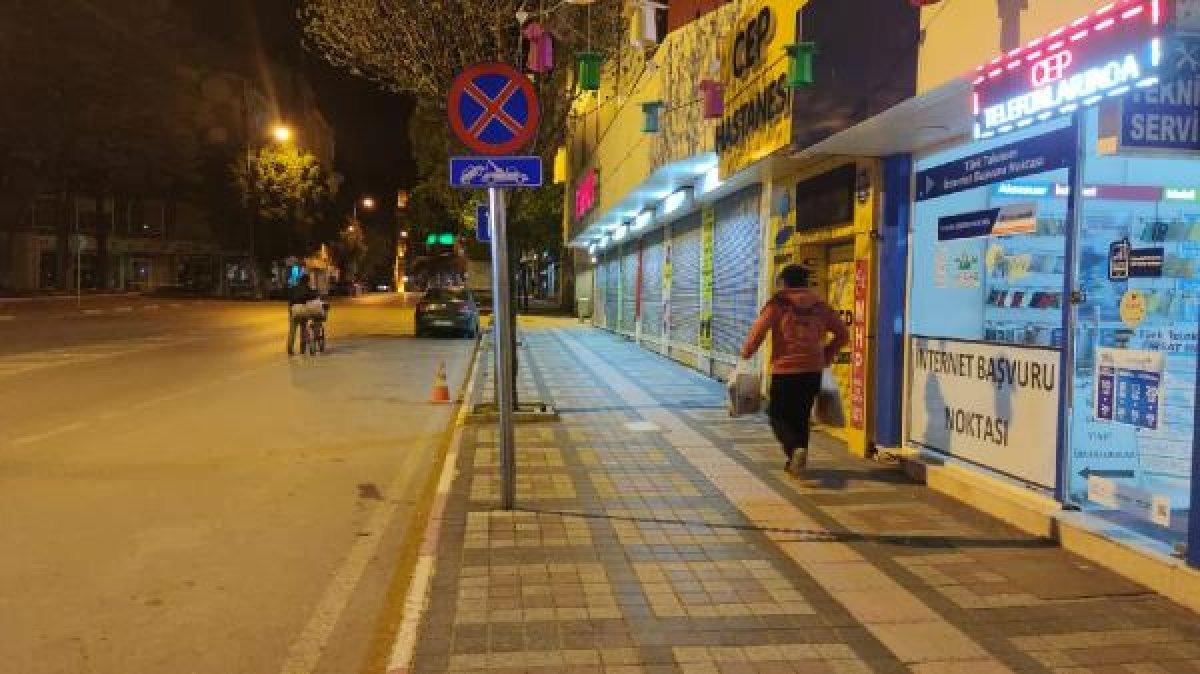 Bursa'da yasağı delip ceza yiyen genç, koşarak eve gitti