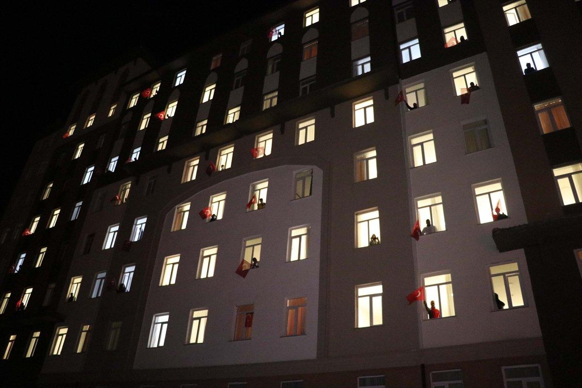 Yurtta İstiklal Marşı coşkusu