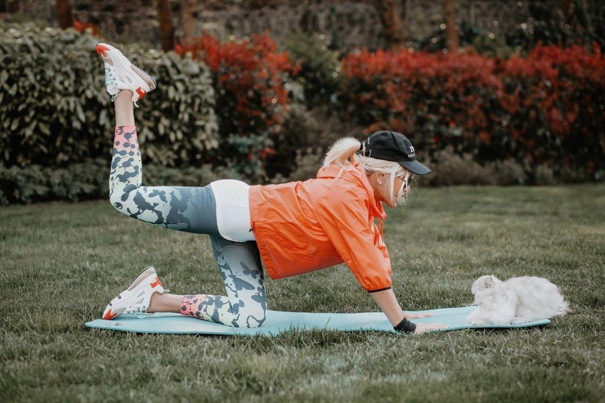 Ajda Pekkan'dan spor paylaşımı