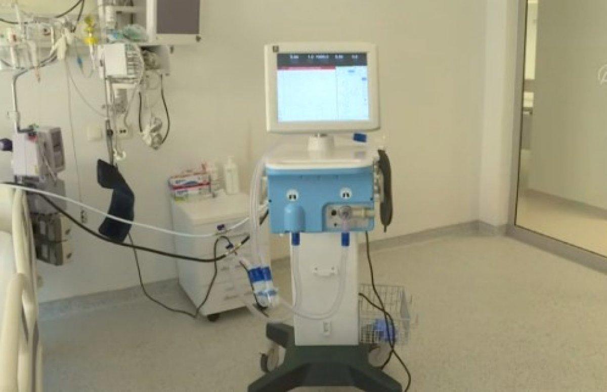 Yerli solunum cihazı kullanılmaya başlandı