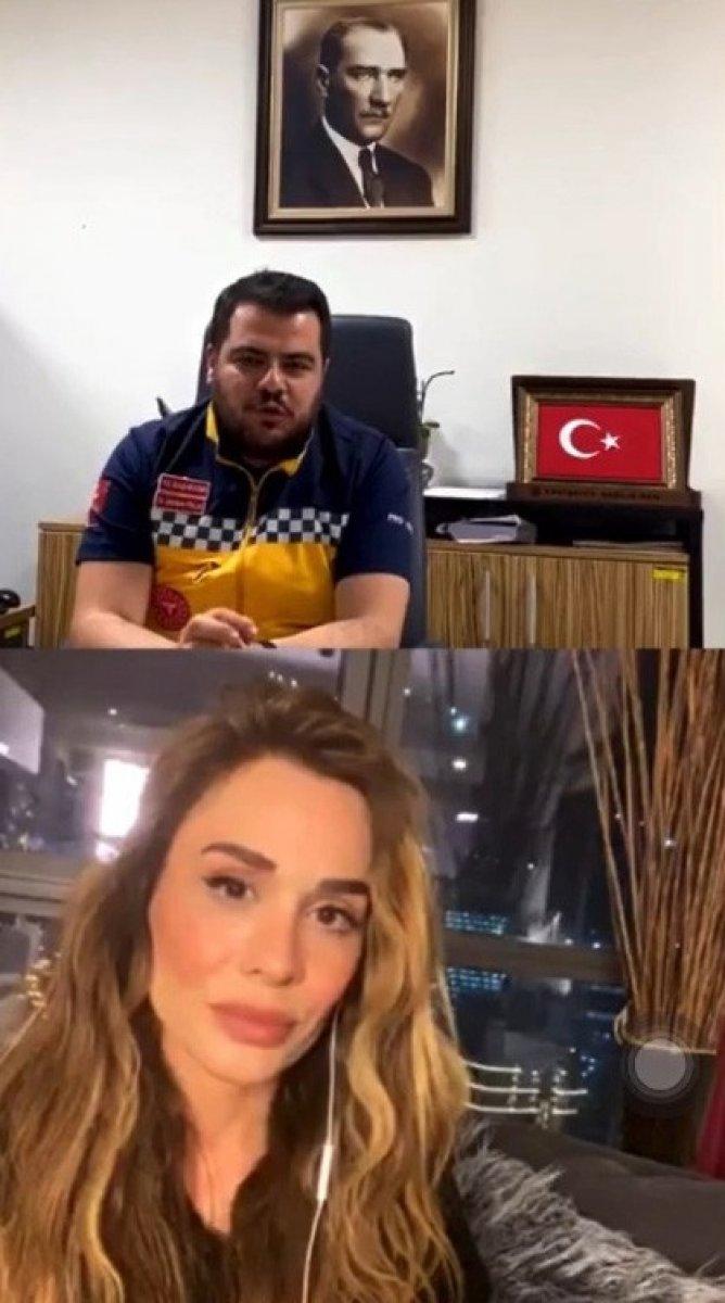 Şimal, 112 çalışanlarına şarkılar söyleyerek moral verdi