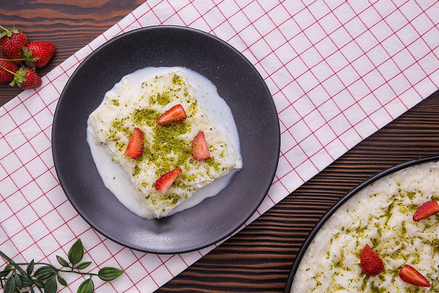 İftar sofralarının vazgeçilmez tatlısı: Güllaç #evdepişir