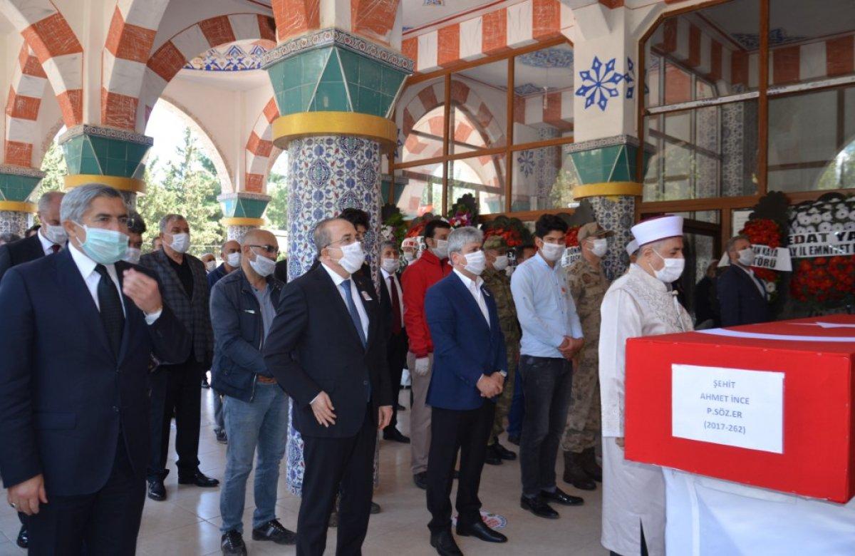 Irak şehidi son yolculuğuna uğurlandı