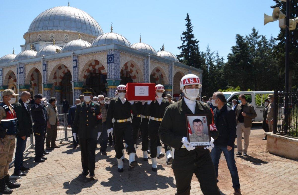 Irak şehidi son yolculuğuna uğurlandı