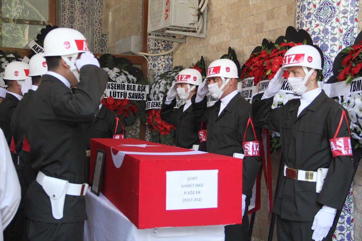 Irak şehidi son yolculuğuna uğurlandı