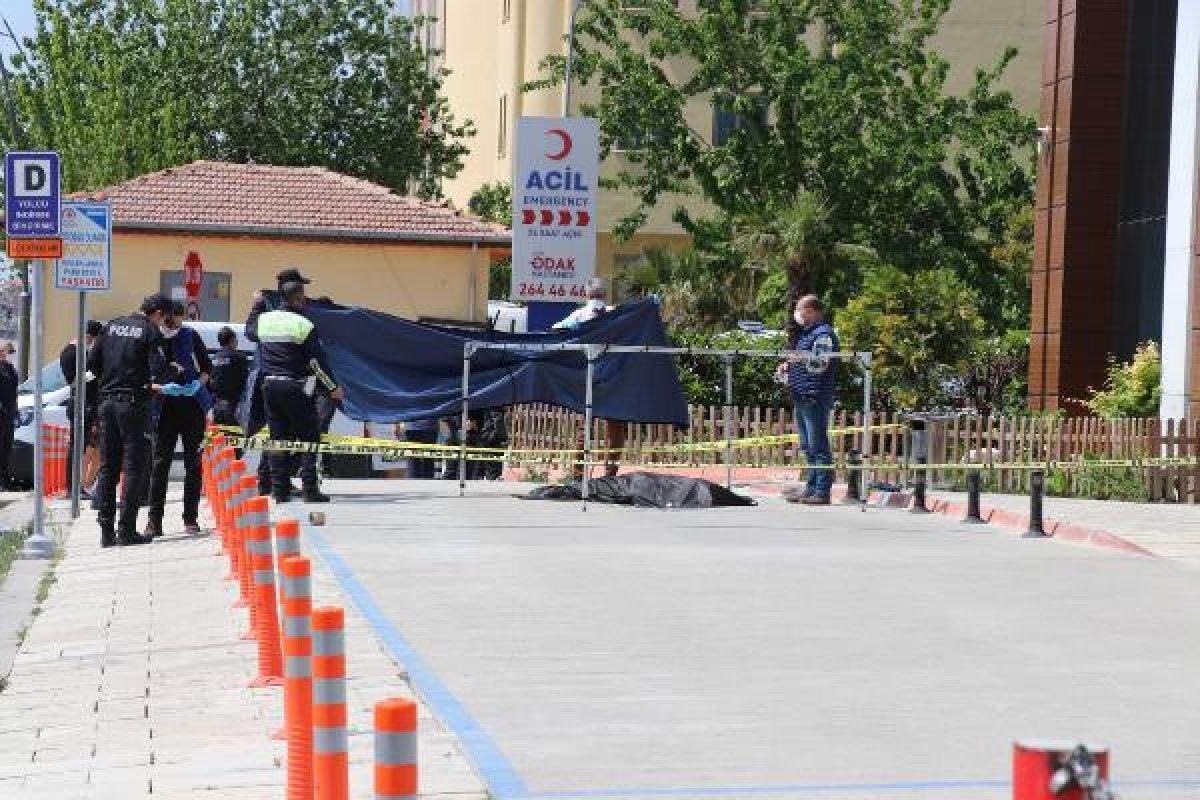 Çalıştığı hastanenin 9'uncu katından düşüp, öldü