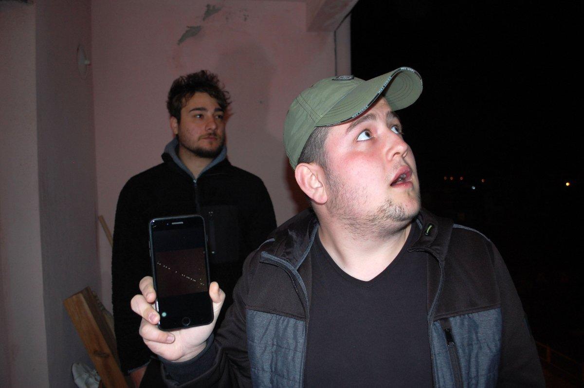 Trakya semalarında UFO heyecanı