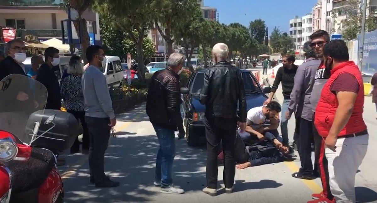 Meraklı vatandaşlar, sosyal mesafeyi umursamadı