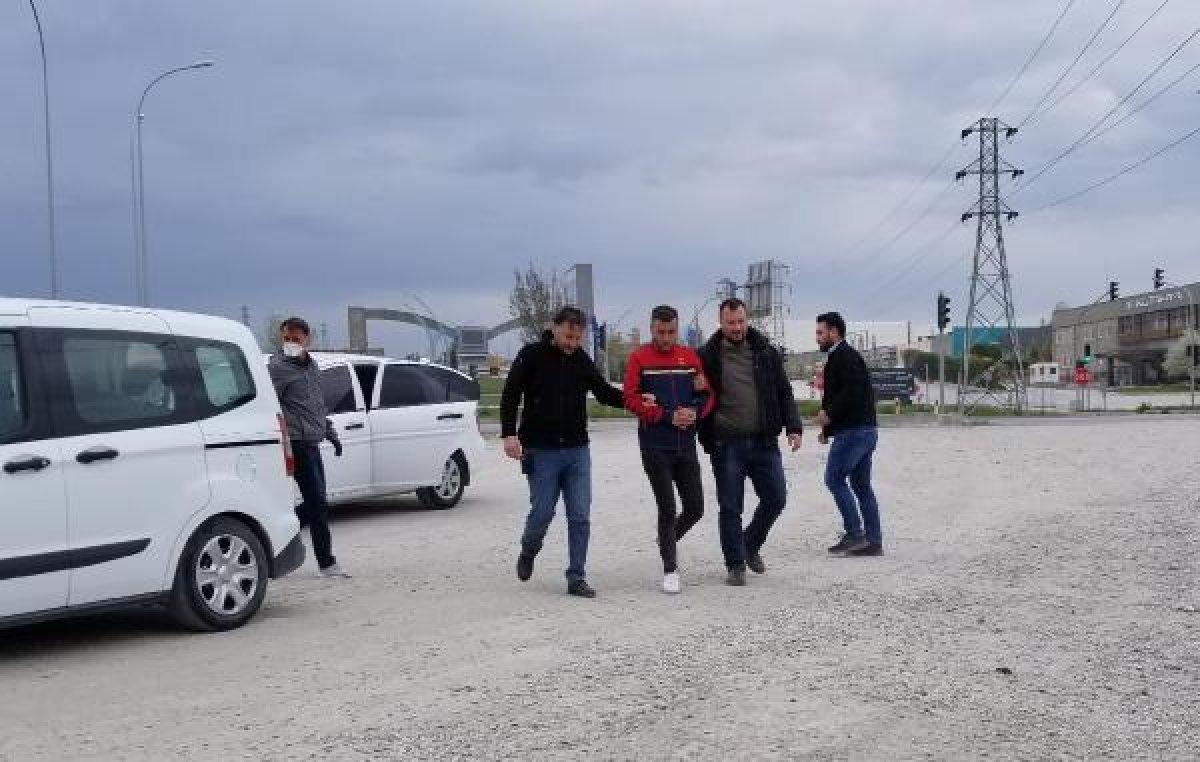 Ev hapsini üçüncü kez ihlal edince, tutuklandı