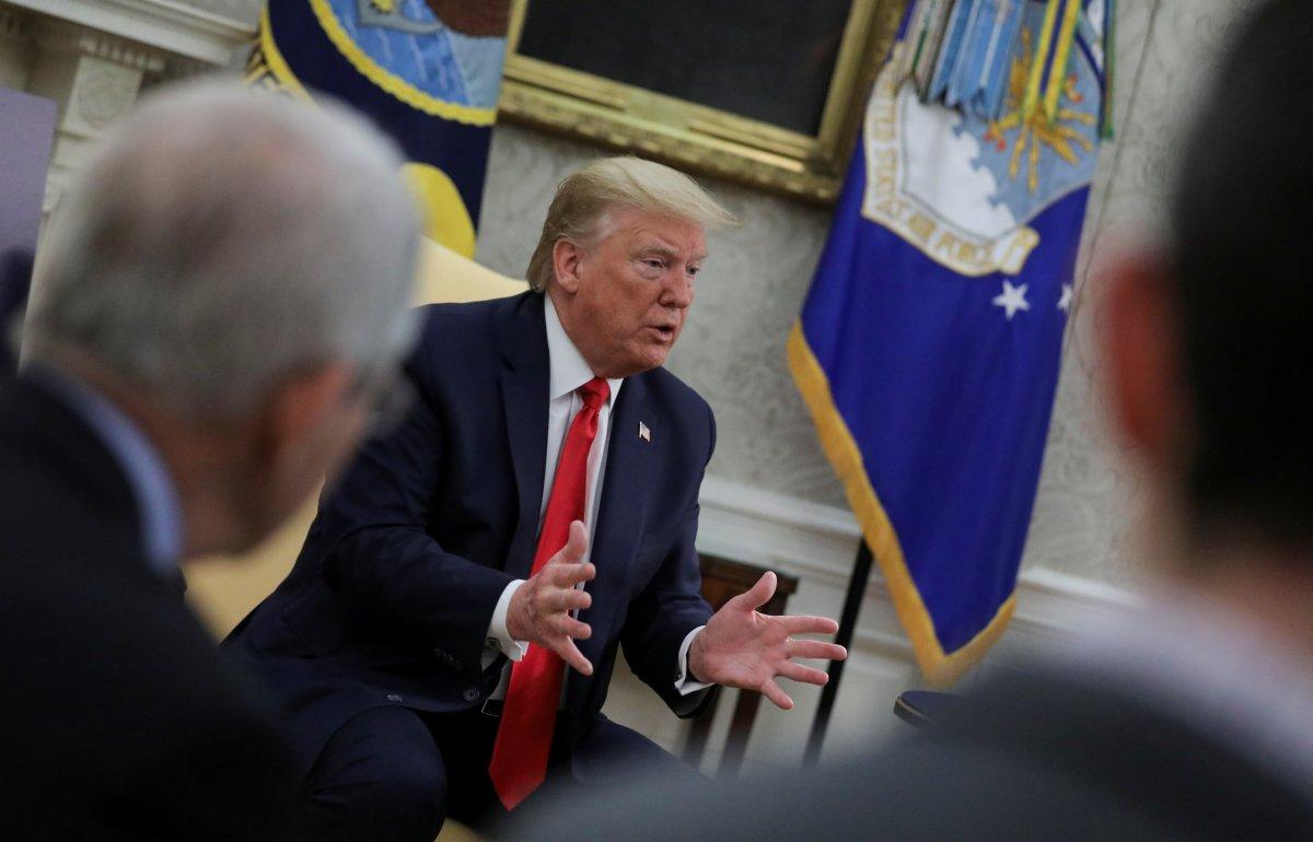 Trump, Çin'den çıkış yapan uçakları sordu