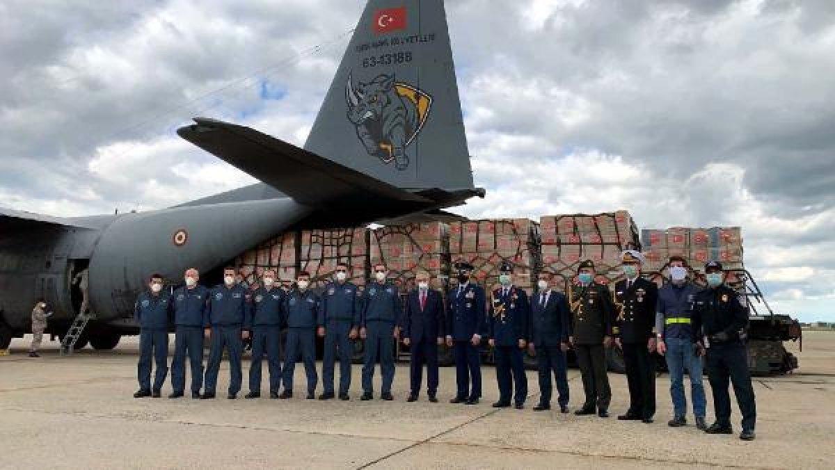 Türkiye'nin gönderdiği ikinci yardım uçağı ABD'ye ulaştı