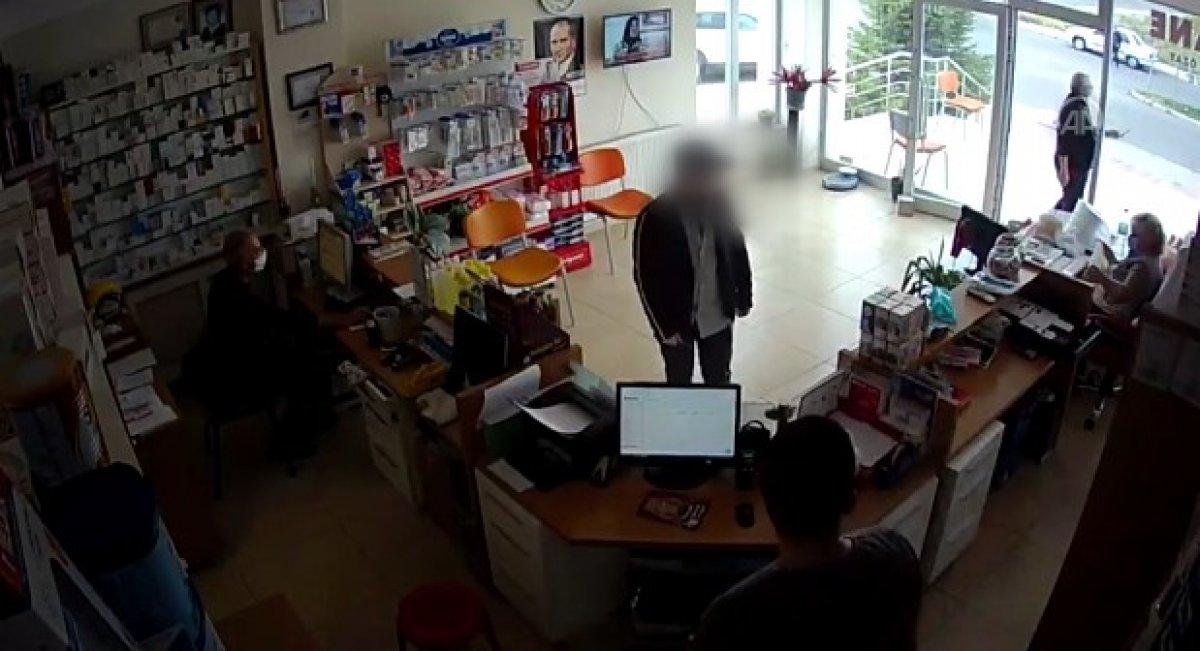 150 lira için eczaneyi soydu