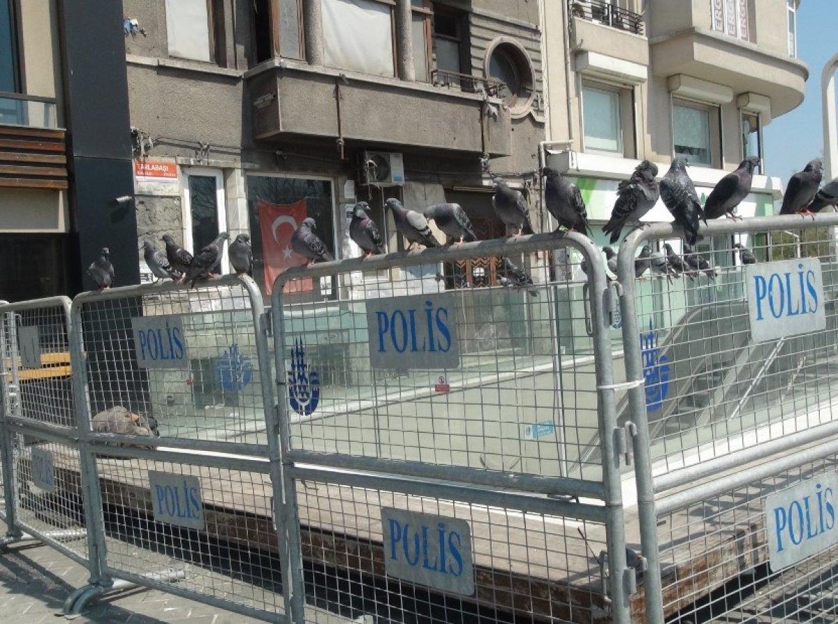 Taksim Meydanı, İşçi Bayramı'nda boş kaldı