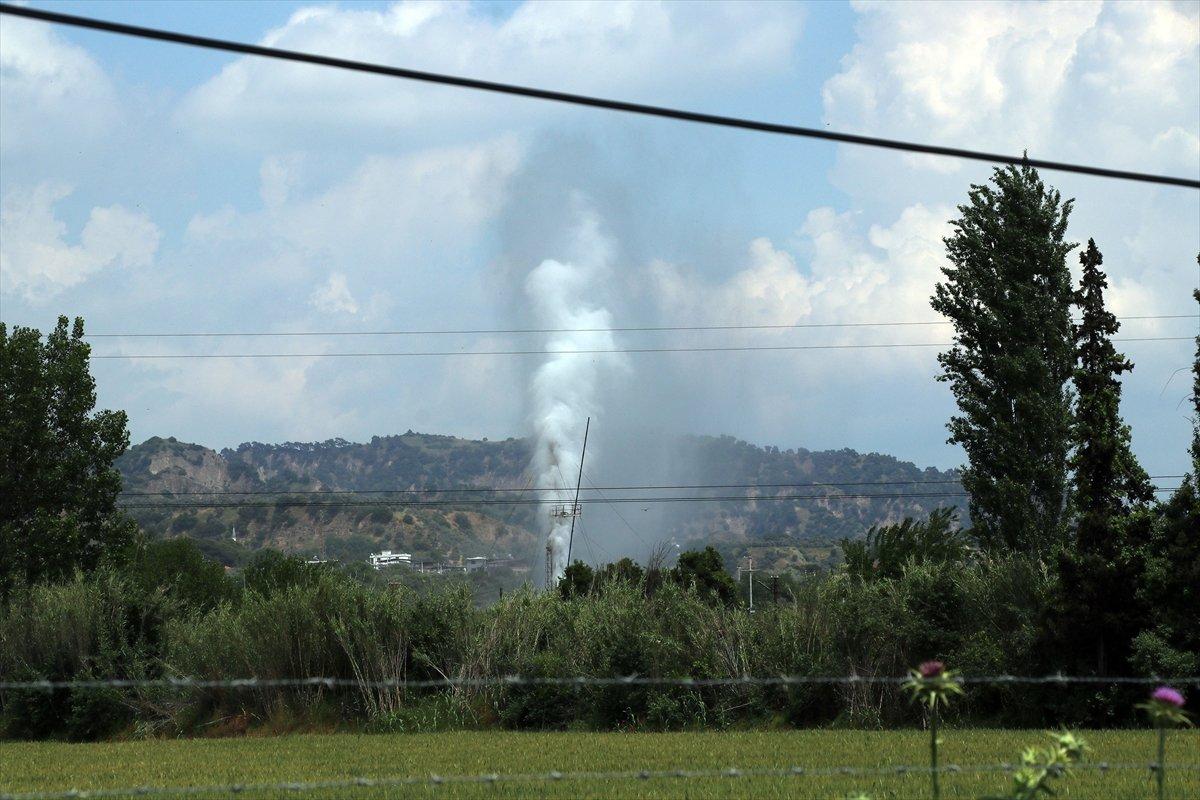 Aydın'da jeotermal santralinde patlama