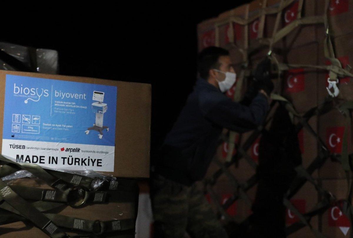 Somali'ye yerli üretim solunum cihazı gönderildi