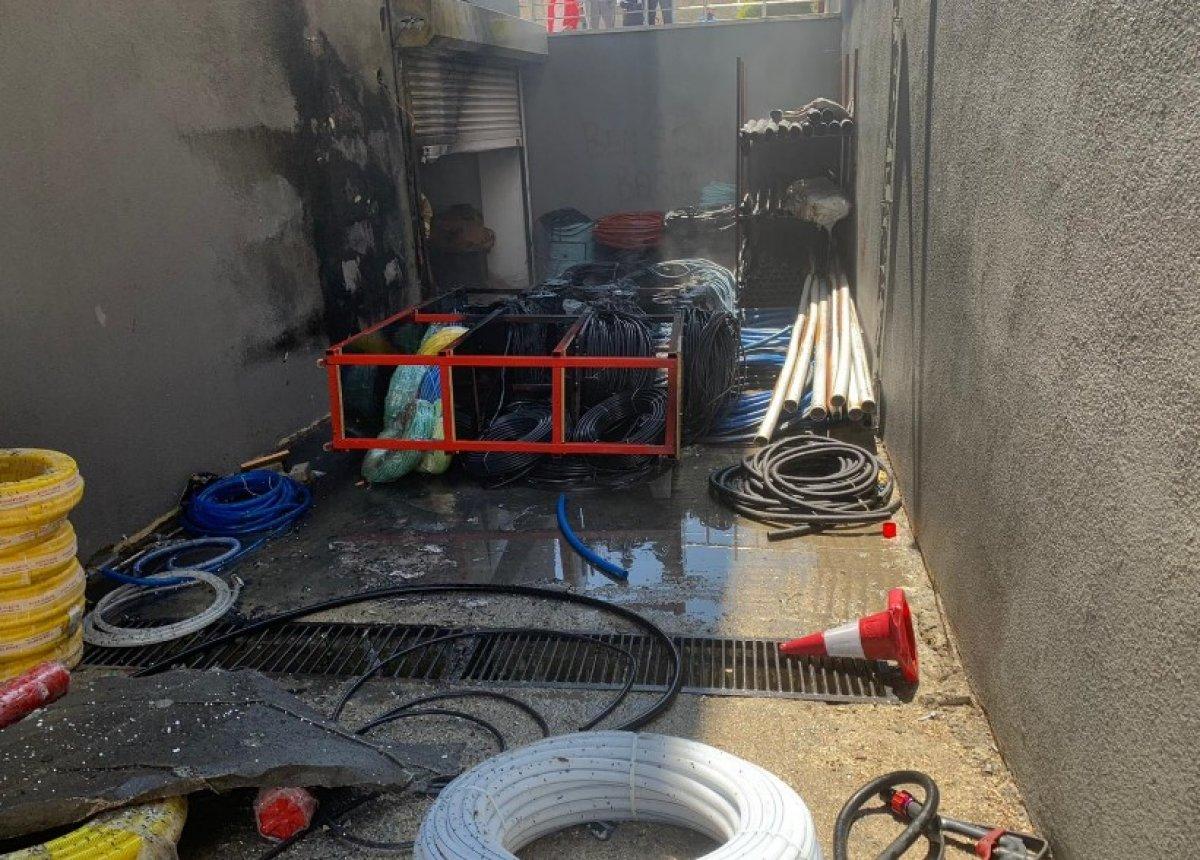 İstanbul'da yanan kablolar için canlarını hiçe saydılar