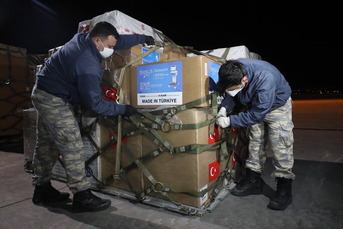 Somali'ye yerli üretim solunum cihazı gönderildi