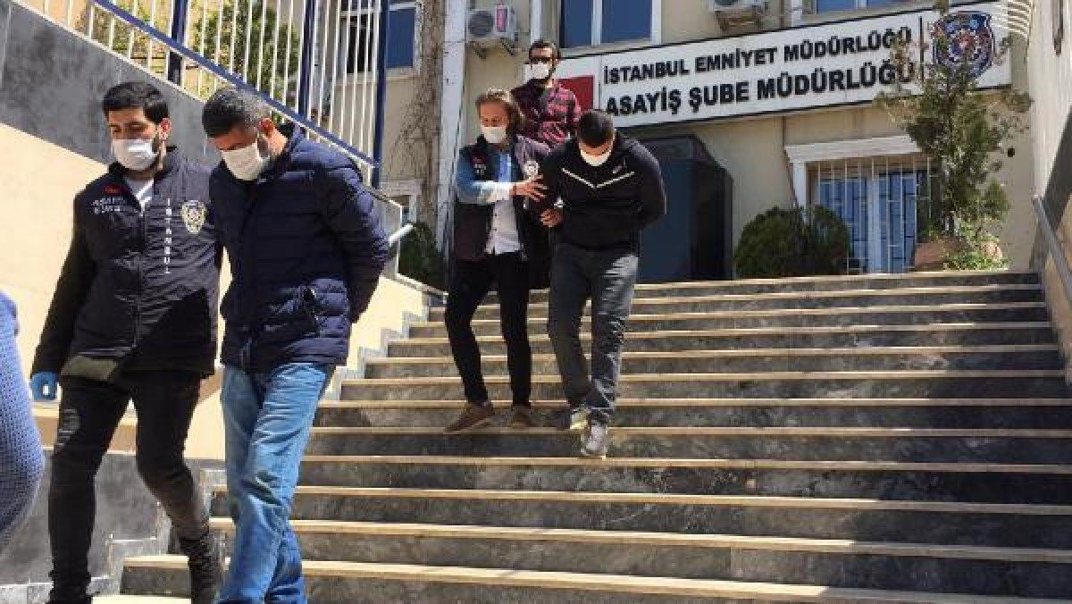 Pandemi hastanesinden hırsızlık yapanlar kaçamadı