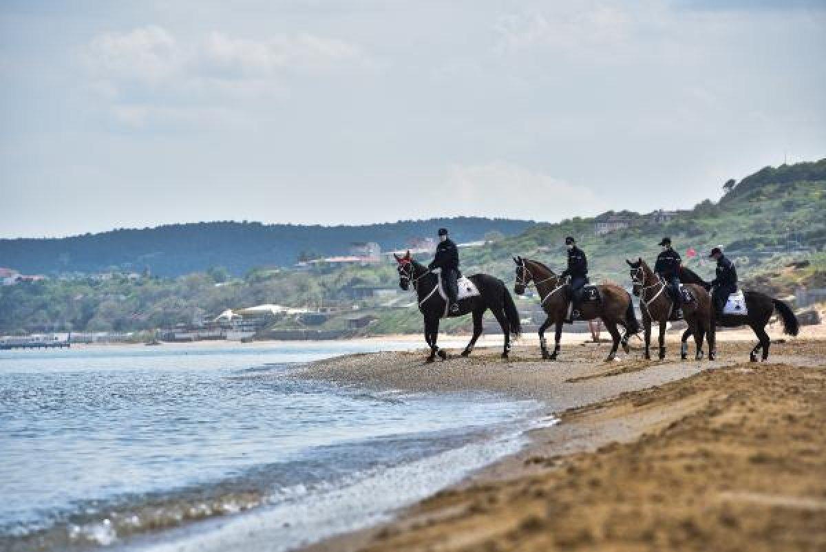 Atlı Birlikler sahili kontrol etti