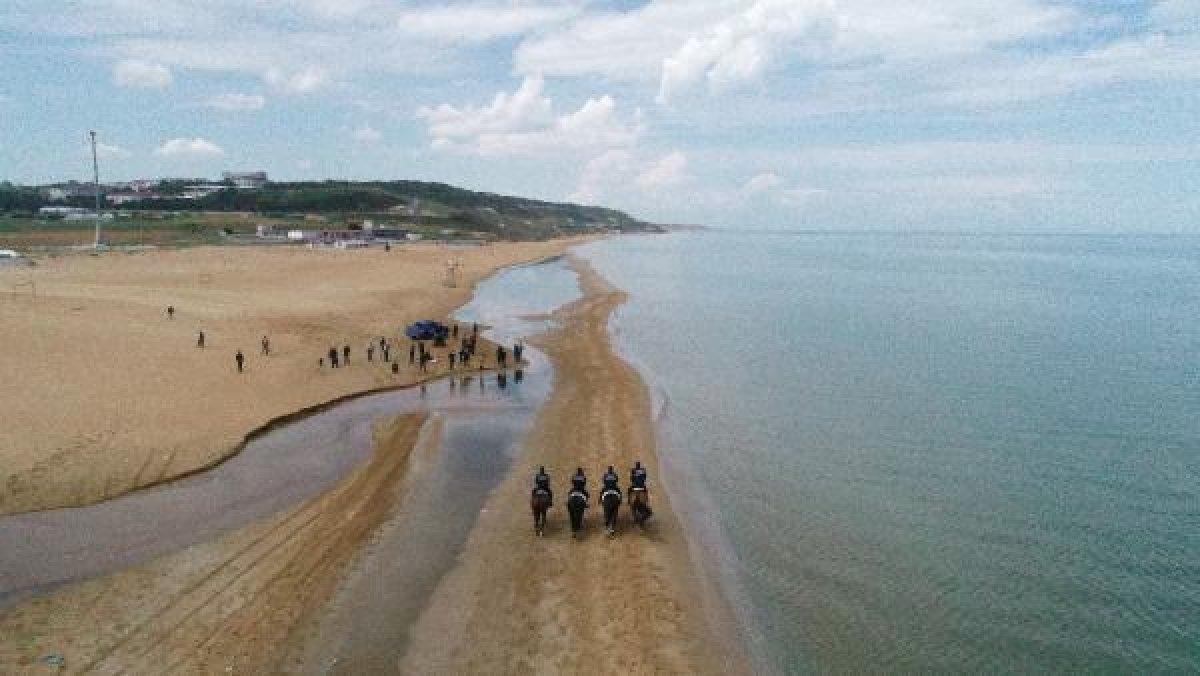 Atlı Birlikler sahili kontrol etti