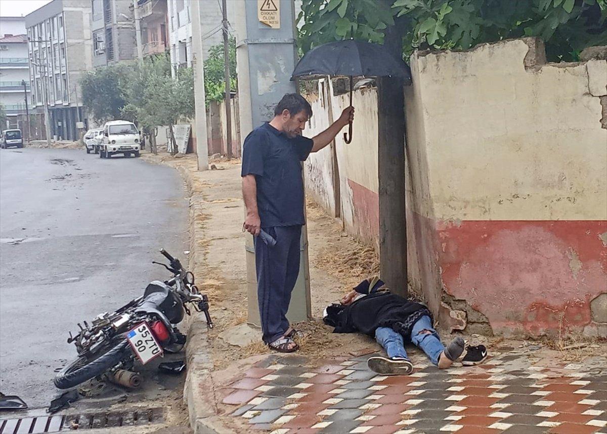 İzmir'de kamyonla motosiklet çarpıştı: 1 ölü