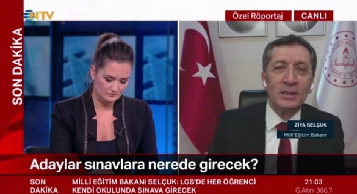 YKS ve LGS'ye öğrenciler kendi okulunda girecek