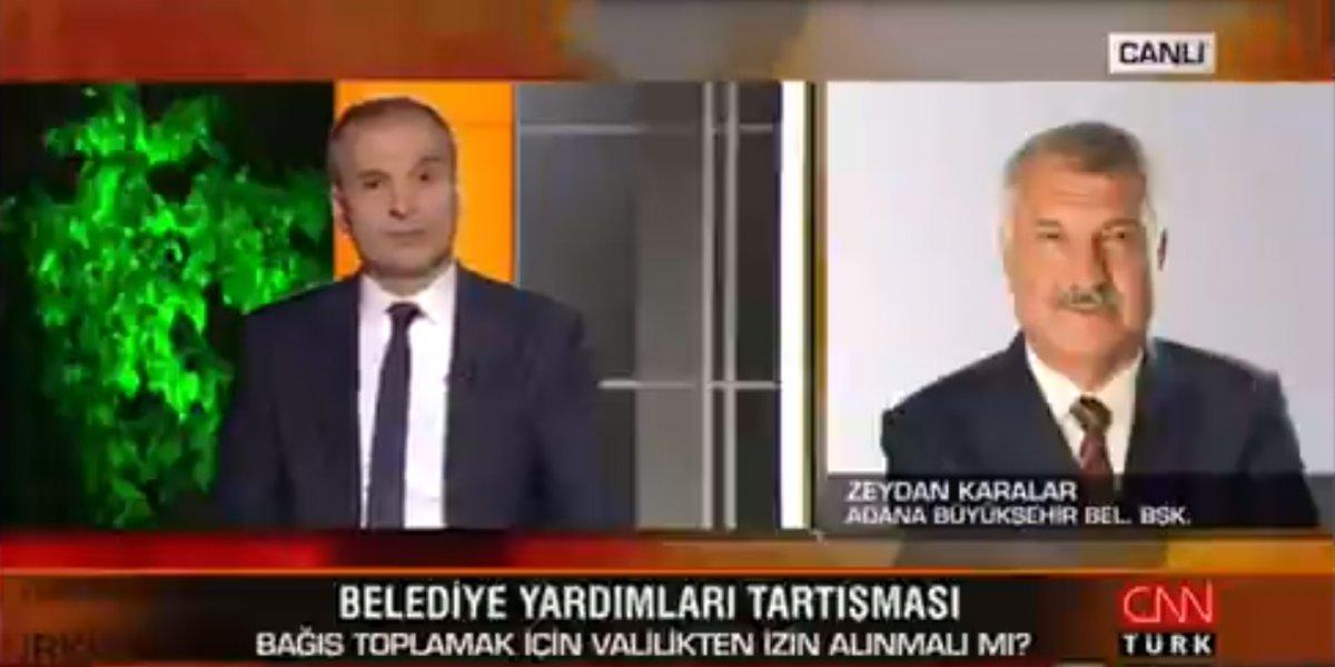Zeydan Karalar, CHP'nin CNN Türk boykotunu deldi