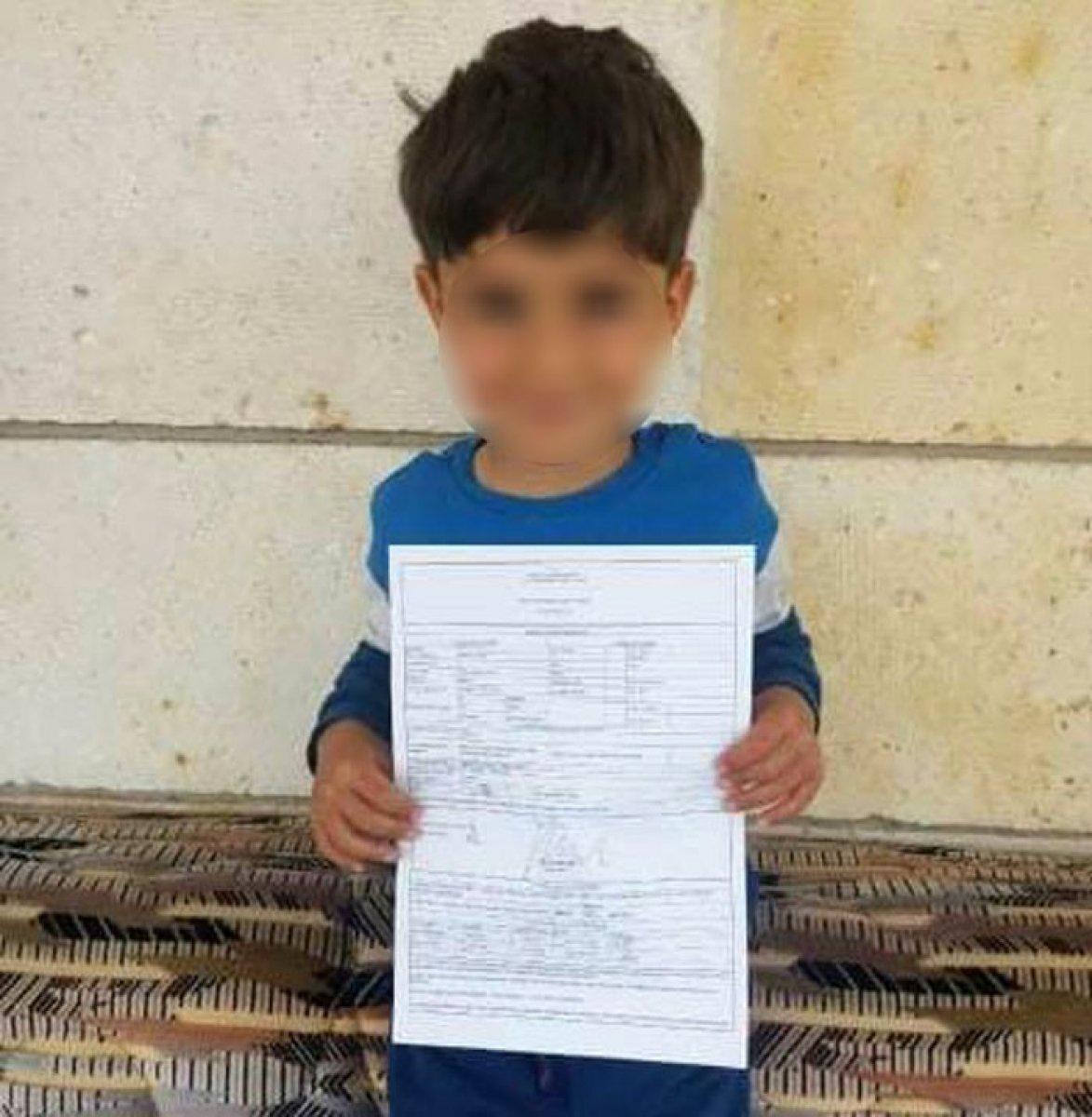 4 yaşındaki çocuğa para cezası kesildi