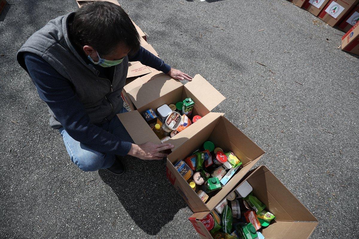 ABD'de virüsten etkilenen Türk ailelere yardım sürüyor