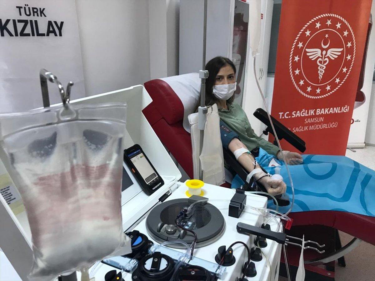 Koronavirüsü yenen doktor, immün plazma bağışı yaptı