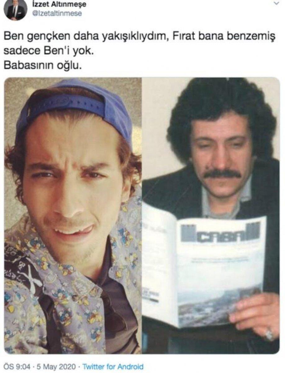 İzzet Altınmeşe oğlunu paylaştı, gündeme oturdu