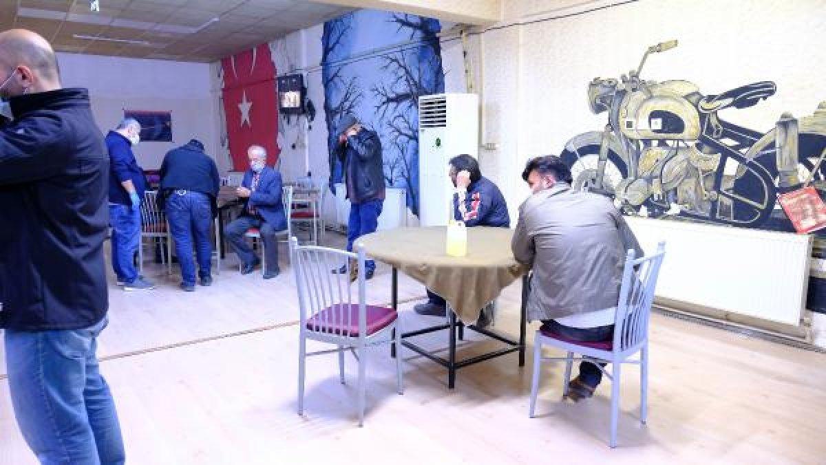 Konya’da polisten kaçmak için kıraathaneye tünel yaptılar