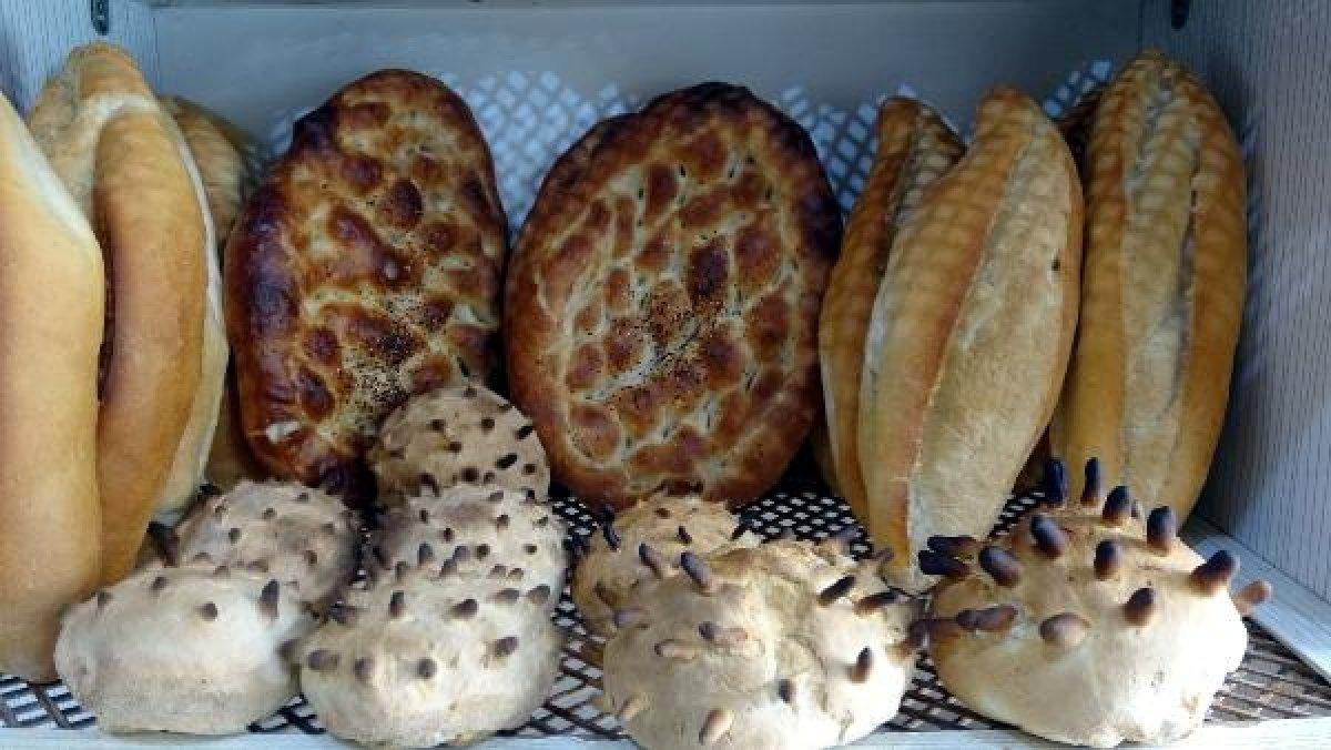 Van'da koronavirüs şeklinde ekmek üretildi