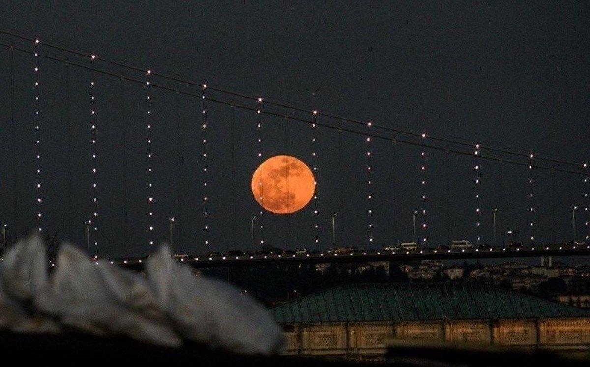Dünya'dan Süper Ay manzaraları