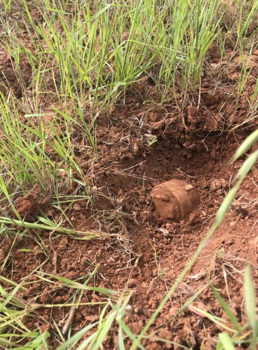 Suriye sınırında 21 mayın tespit edildi