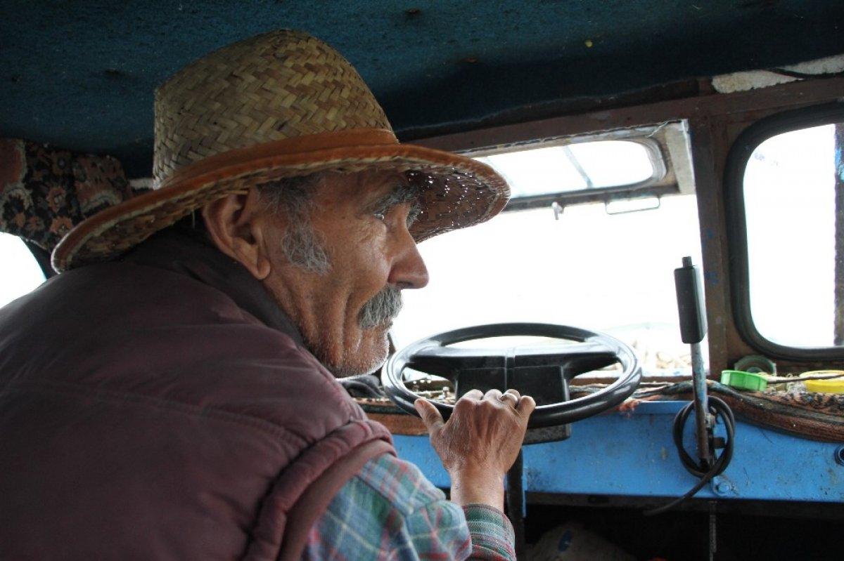 Ziya dede 4 saatlik izinde adasına koştu