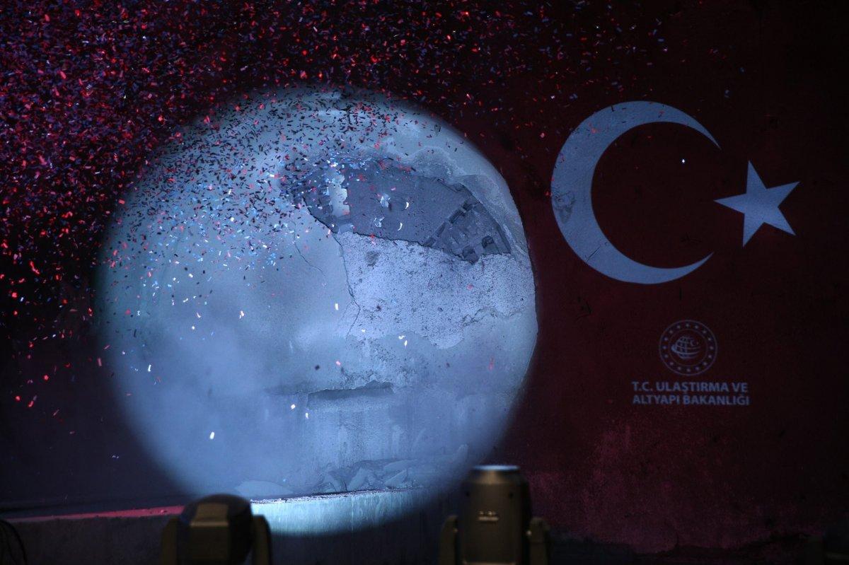 Gayrettepe – İstanbul Havalimanı metro tünelleri açılıyor