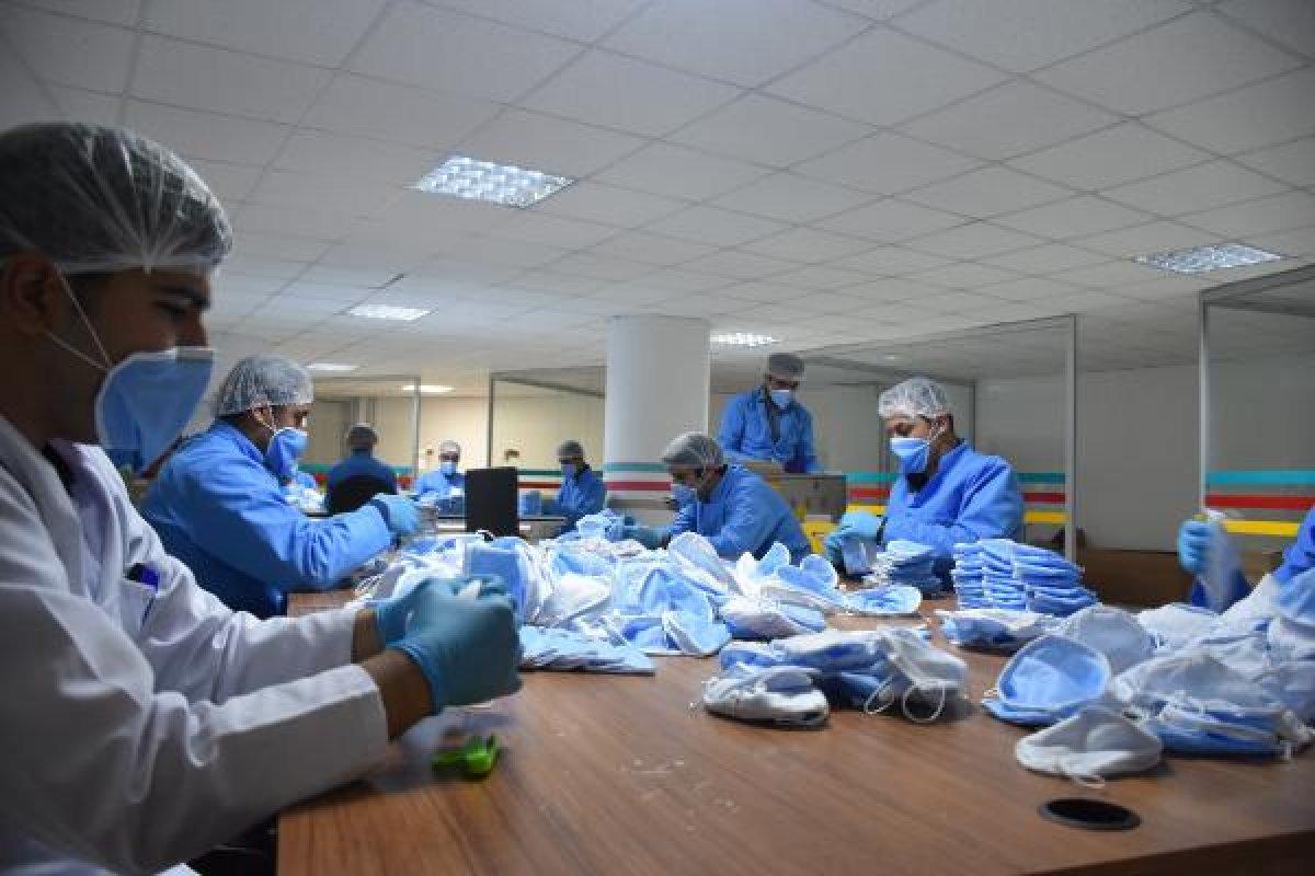 Malatya'da üretilen maske 1 milyar sipariş aldı