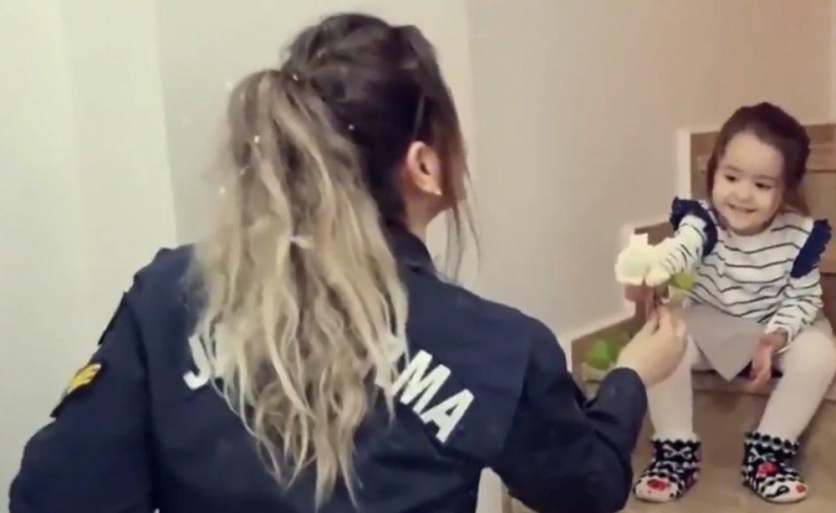 Jandarma olan anneler için özel klip