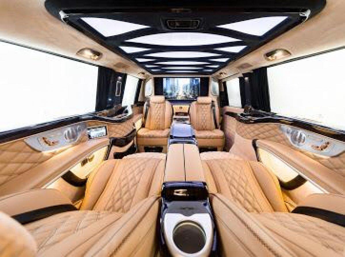 Ertex Auto Dizayn'dan havayı temizleyen VIP minibüs