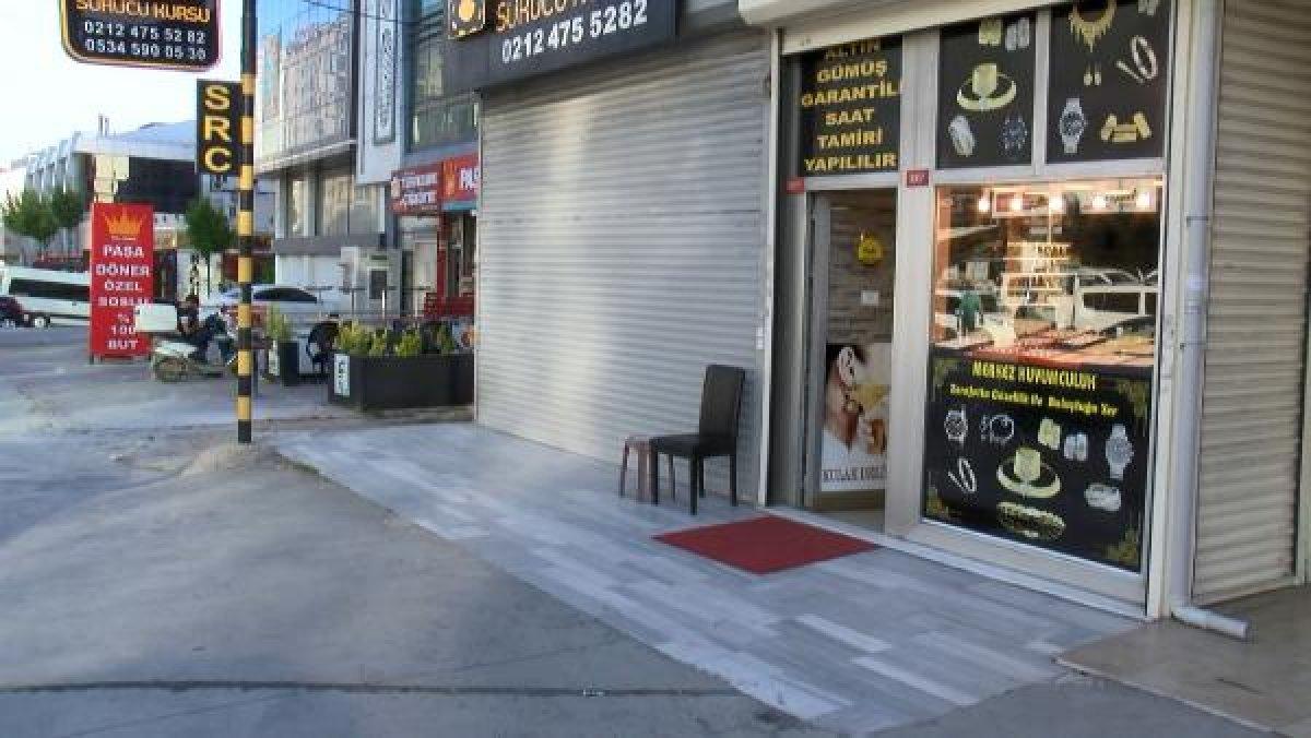 200 bin lira değerindeki yüzük tablasını çaldı