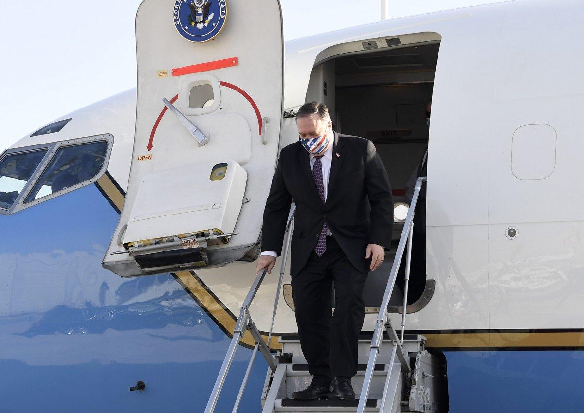 Pompeo, koronavirüse rağmen İsrail'e gitti