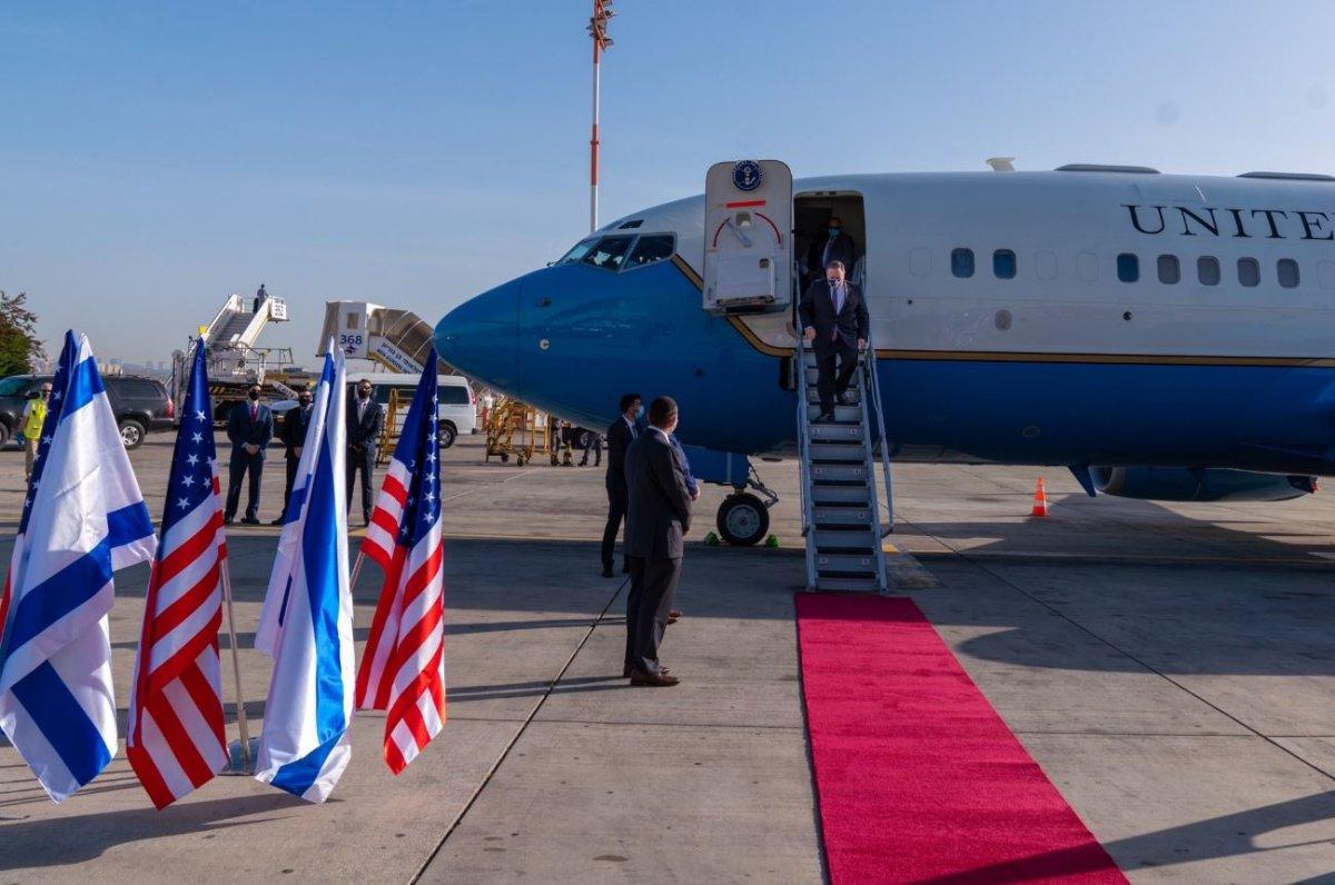 Pompeo, koronavirüse rağmen İsrail'e gitti