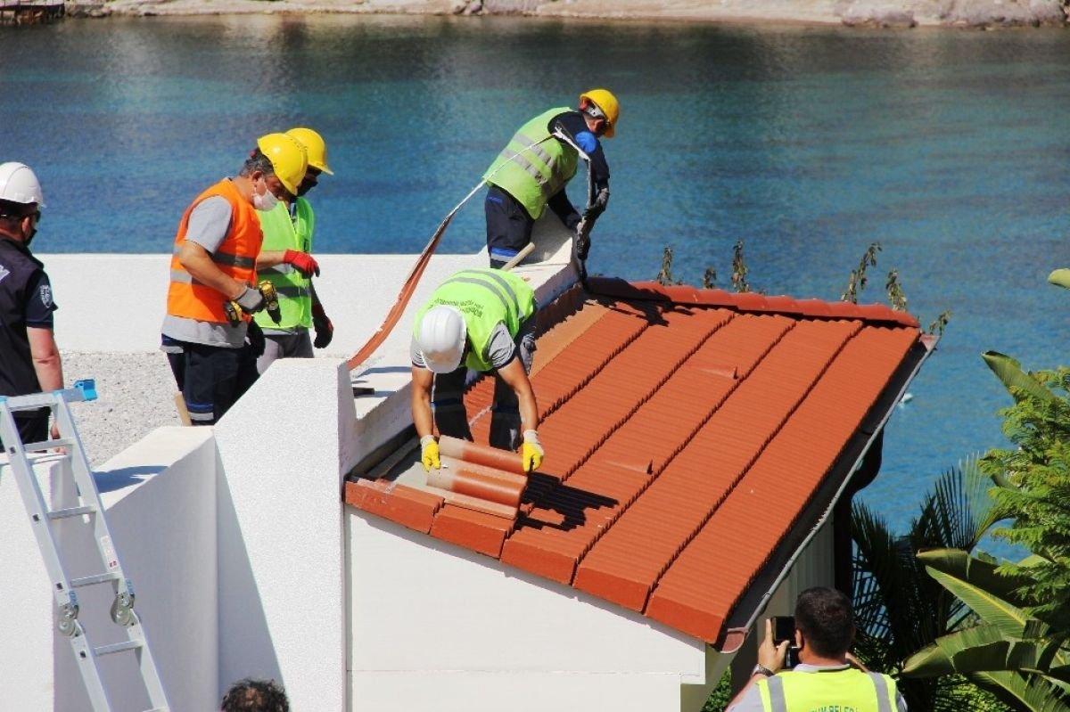 Yılmaz Özdil'in villasında yıkım durduruldu