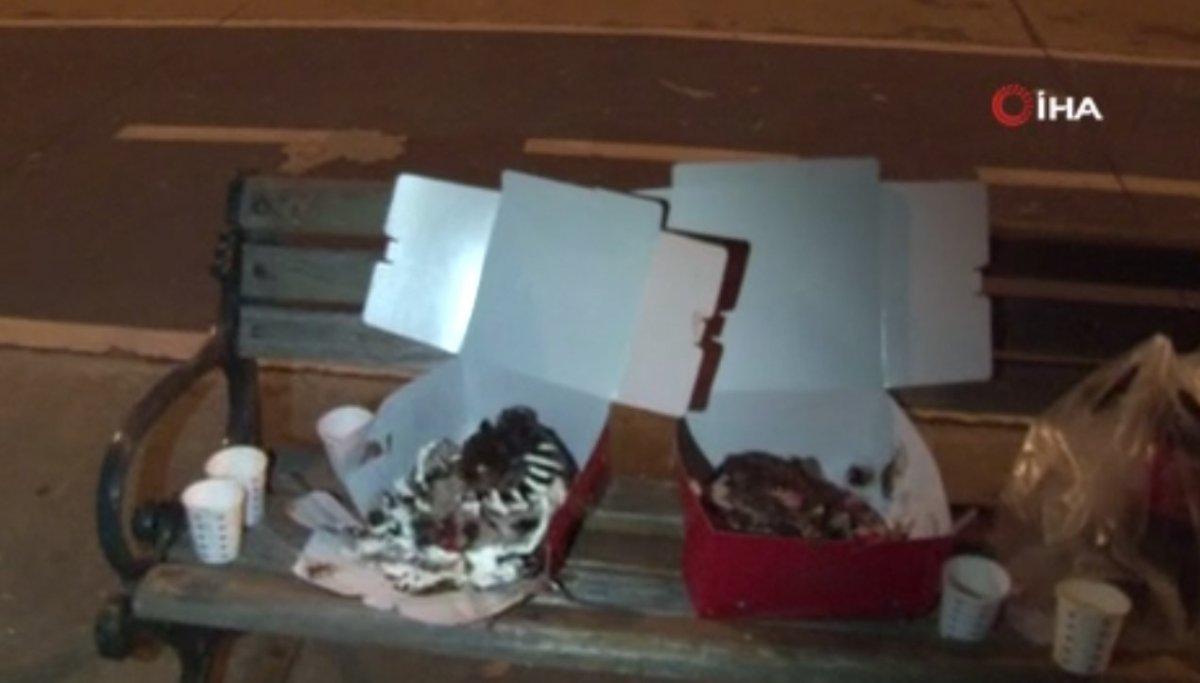 Emirgan'da doğum günü kutlamasını polis bastı