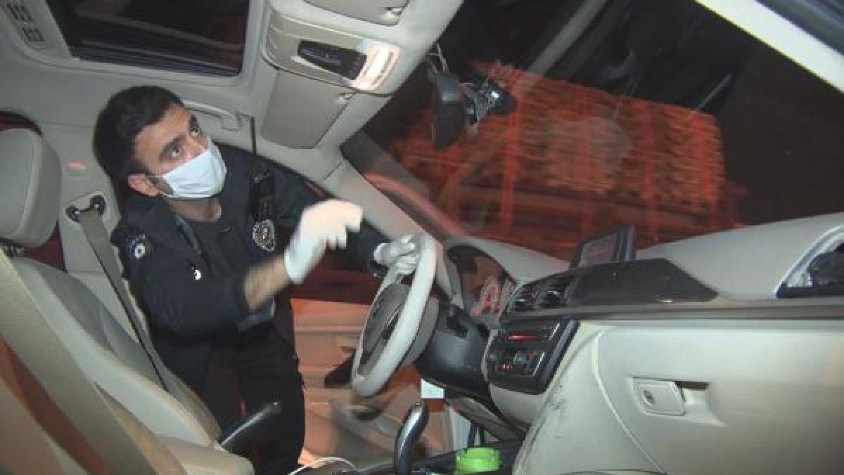 İstanbul'da film gibi kovalamaca kamerada