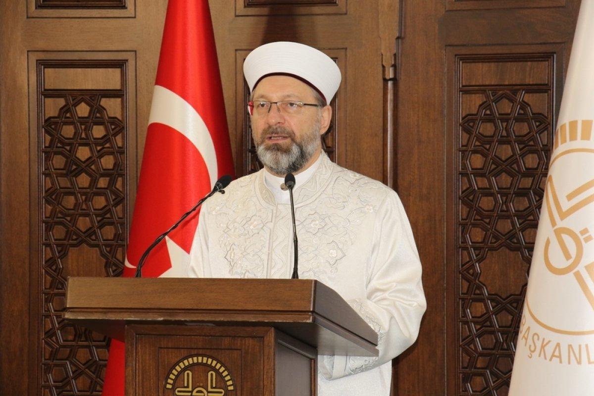Diyanet İşleri Başkanı Ali Erbaş'tan Kadir Gecesi mesajı